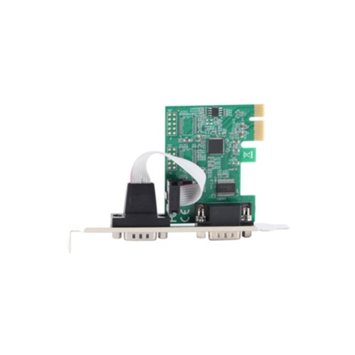Adaptor de conversie PCI Express, dual port, temperatura 40-85C, accesorii IT