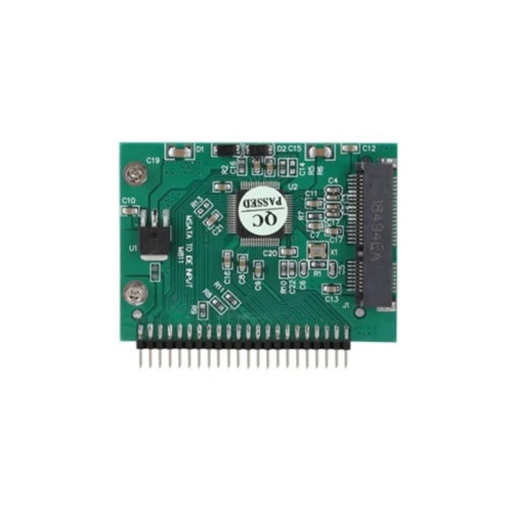 Adaptor PCI-E la 5V 44Pin IDE pentru SSD MSATA de 2.5 inch