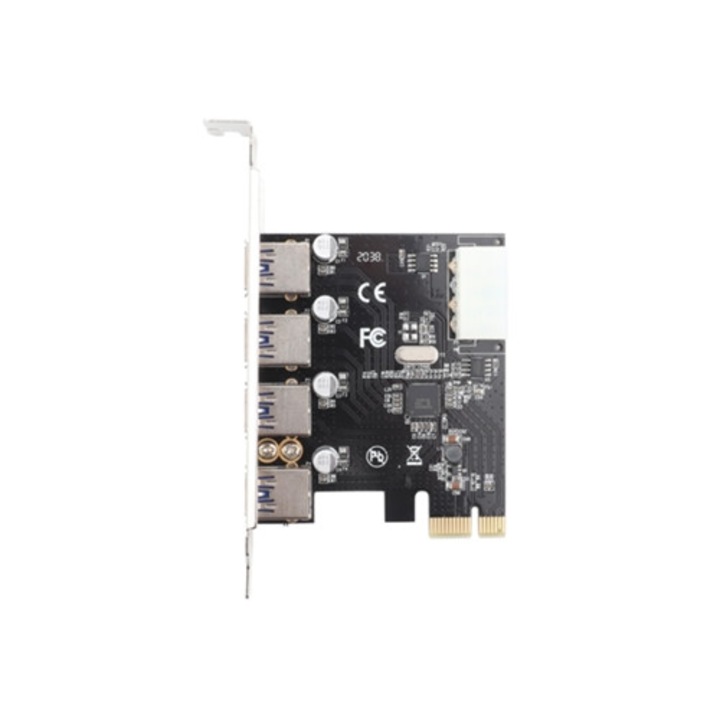 Card de expansiune PCI-E la USB 3.0, controler desktop