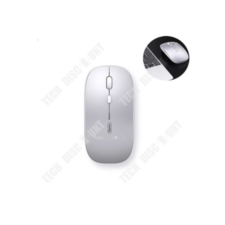 Mouse wireless TD Bluetooth 5.0, reincarcabil, silentios, 2.4G