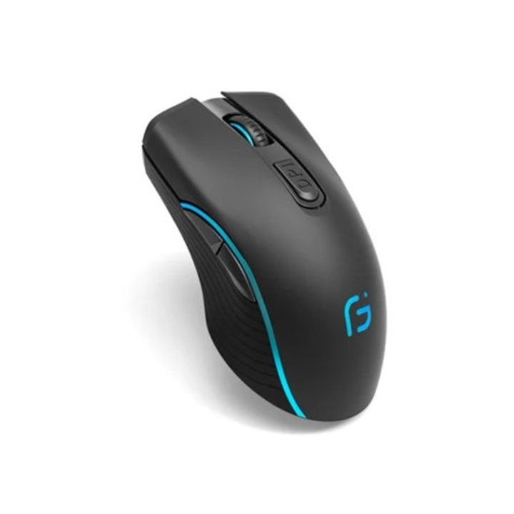 Безжична Bluetooth мишка 2.4G, 2400 DPI, ергономична, за лаптопи