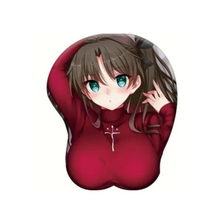 Mousepad Anime cu Suport pentru Incheietura si Design 3D, Cxc