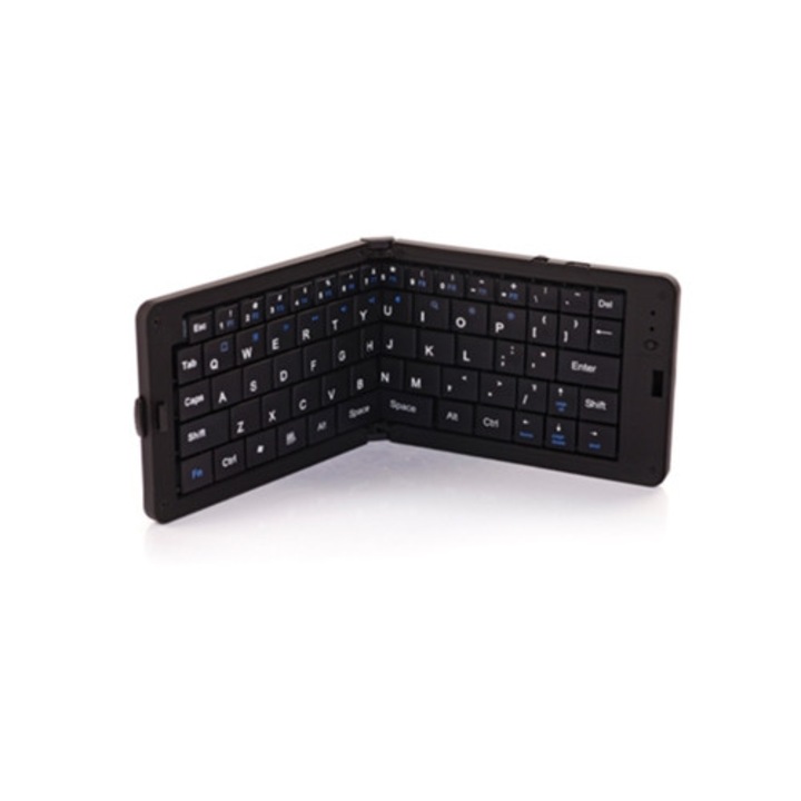 Tastatura Bluetooth, portabila si pliabila, reincarcabila