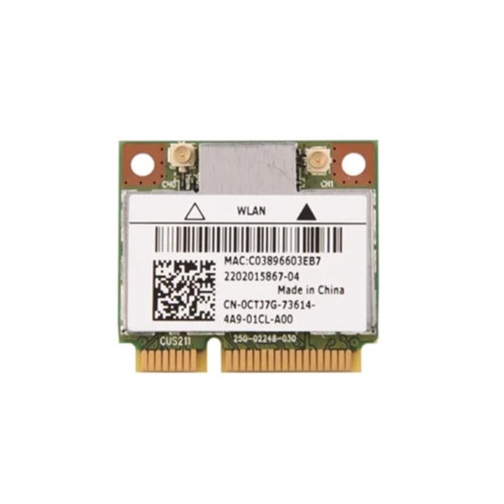 Wi-Fi vezeték nélküli Dual Band 2.4G/5G Mini PCI-E hálózati kártya gaming laptopokhoz