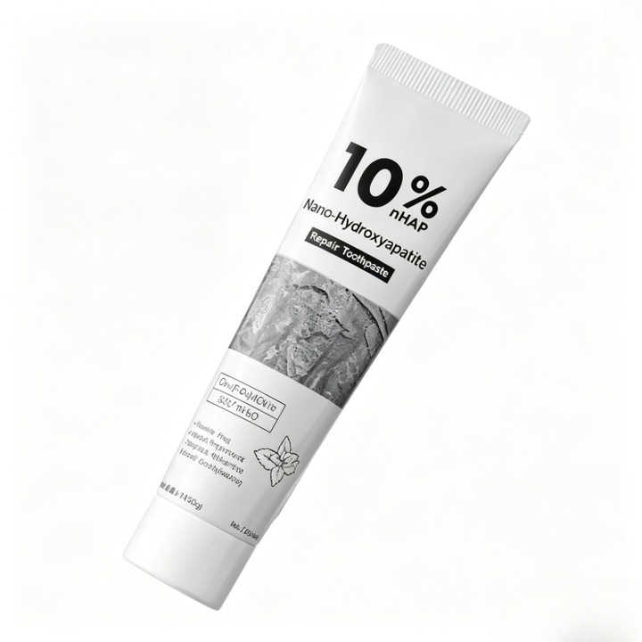 nHAP 10% fogkrém zománcjavításra, fluoridmentes, menta ízű, 120g