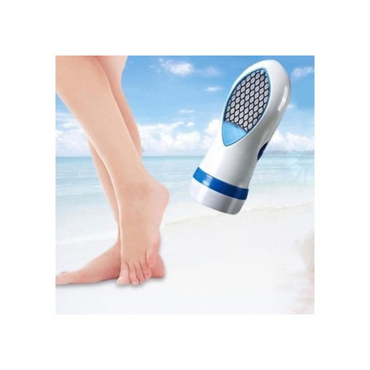 Pile cosmetice electrica pentru pedichiura, anti-callus, exfoliere delicata, L01636