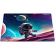 Mousepad Gaming GORDONIA Medium, AQIRYS, 450 x 400 x 4 mm, Suprafata din Microfibra, Baza Antiderapanta, Rezistent la Apa, Compatibil cu Toate Tipurile de Senzori