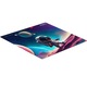 Mousepad Gaming GORDONIA Medium, AQIRYS, 450 x 400 x 4 mm, Suprafata din Microfibra, Baza Antiderapanta, Rezistent la Apa, Compatibil cu Toate Tipurile de Senzori