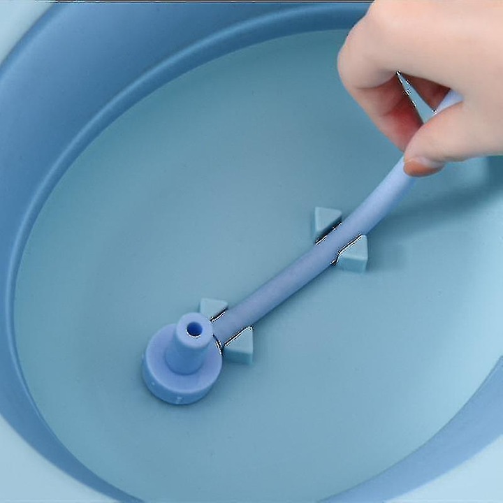 Basina de baie pentru sezut, albastra, pliabila, pentru ingrijirea perineului, accesorii vase de toaleta