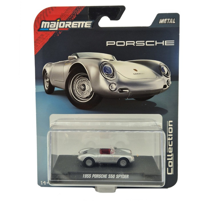 Porsche 550 Spyder (1955) - Majorette collection series 2 - 1:64