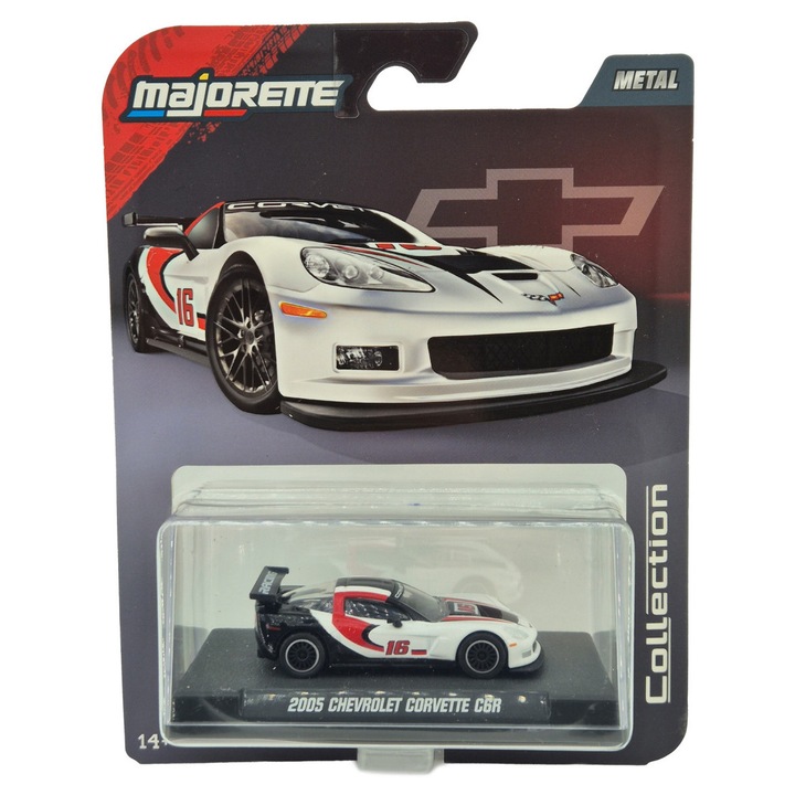 Chevrolet Corvette C6R (2005) - Majorette collection series 2 - 1:64