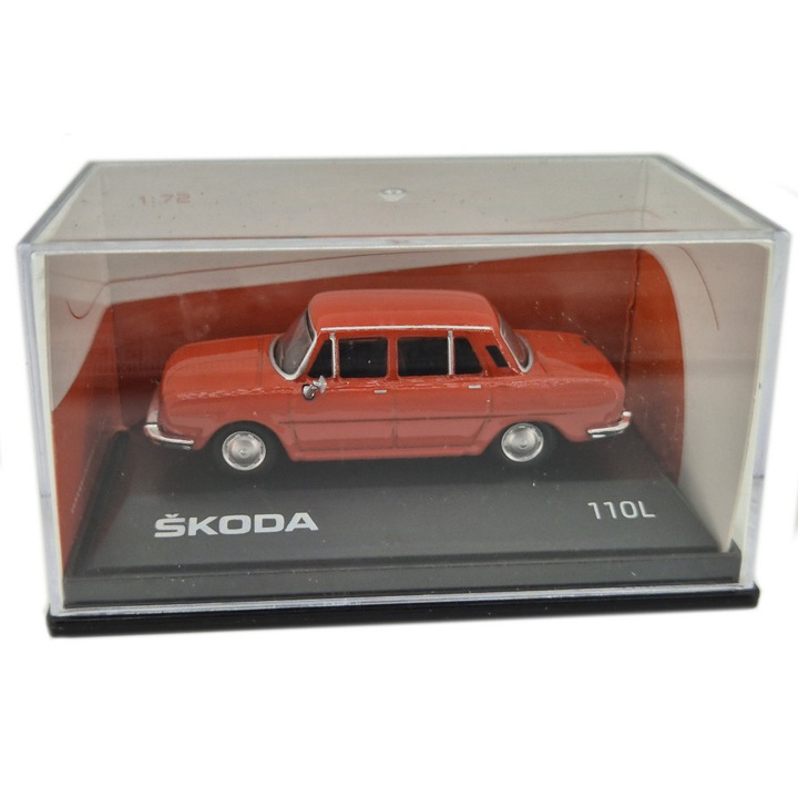 Skoda 110L (1973) - piros - Abrex - 1:72