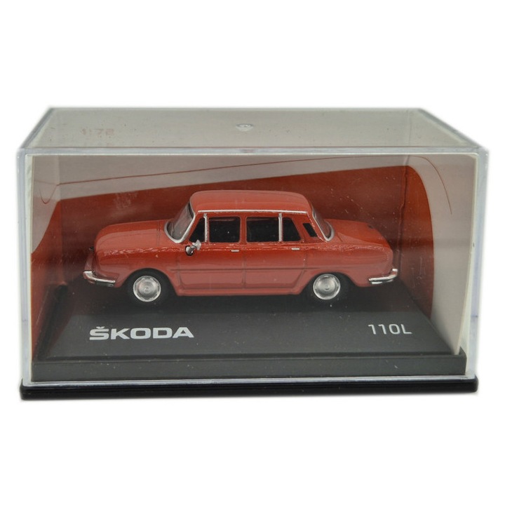 Skoda 110L (1973) - piros - Abrex - 1:72