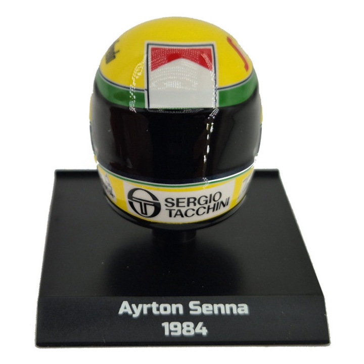 Bukósisak - Ayrton Senna (1984) - Minichamps - 1:10