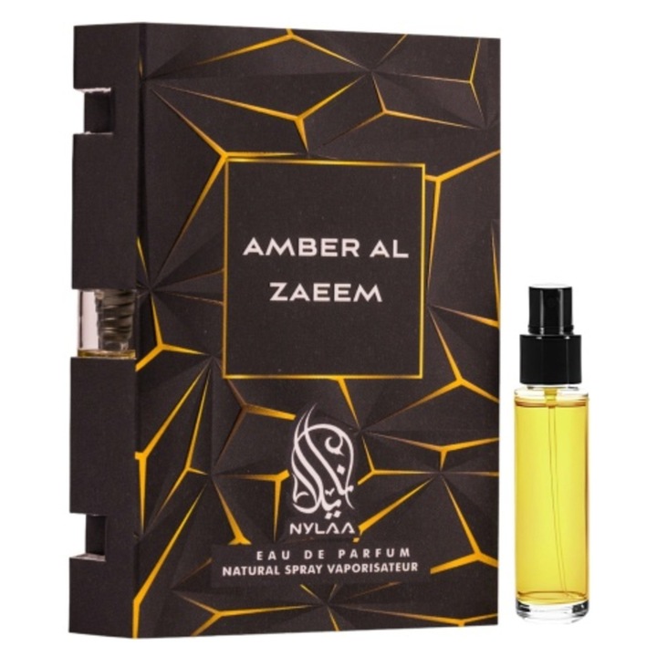 Mostra eau de parfum, Nylaa, Amber Al Zaeem, uniszex, 2 ml