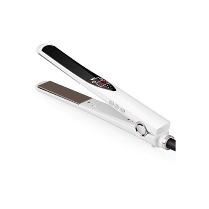 Placa de indreptat parul cu tehnologie infrarosu, display LCD, timp ajustabil