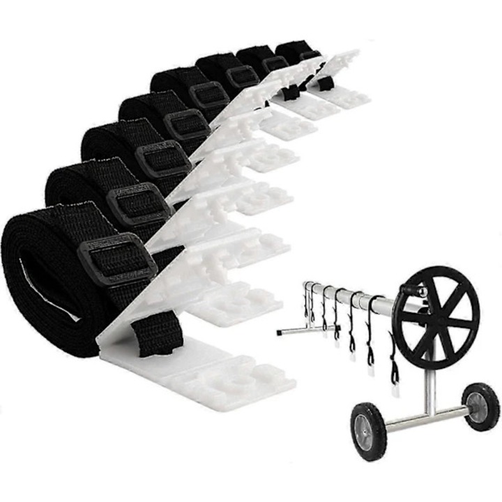 Kit curea de conectare pentru folie solara, accesorii piscina, 25m