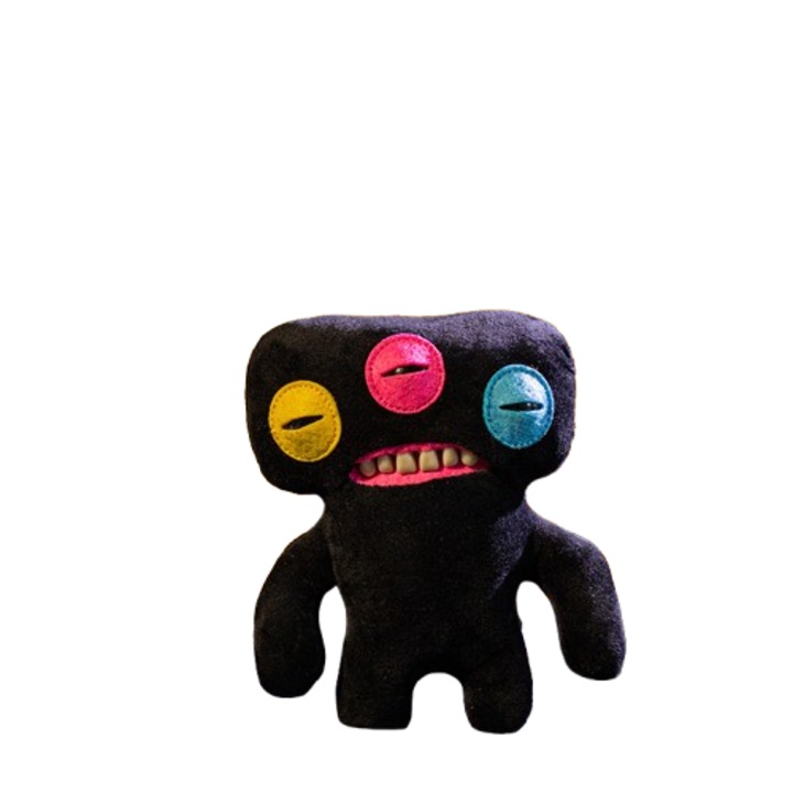 Jucarii de plus, Fuggler, set de monstri haiosi, dimensiuni variate, multicolor