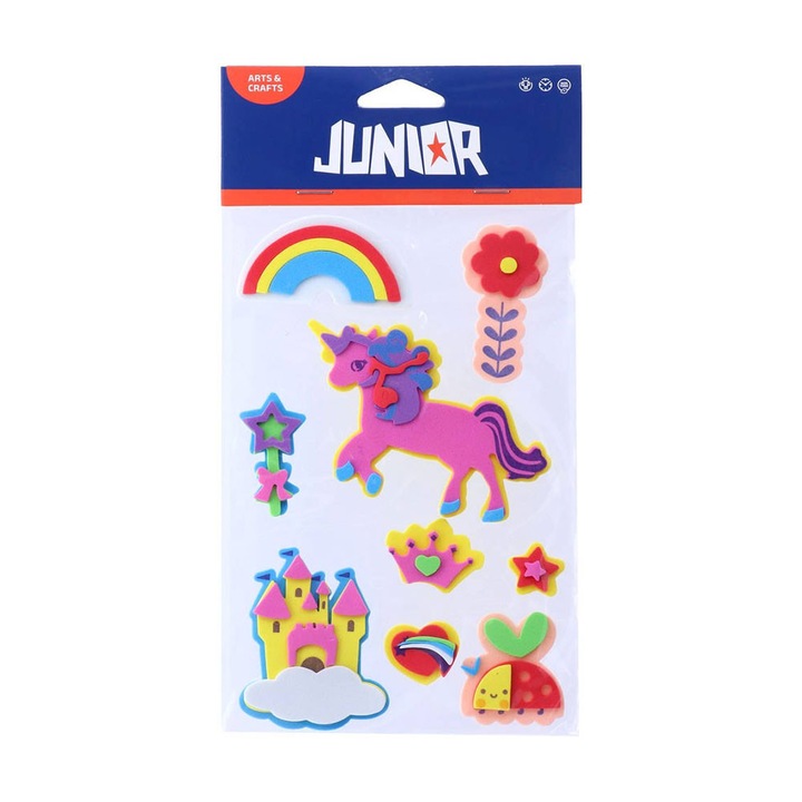 3D habszivacs matricák Junior, egyszarvú