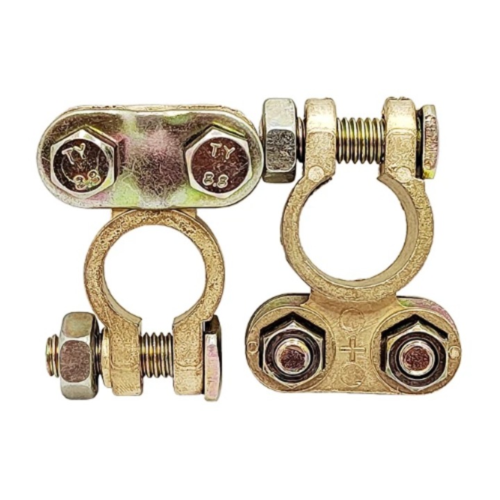 Комплект клеми за акумулатор + / -