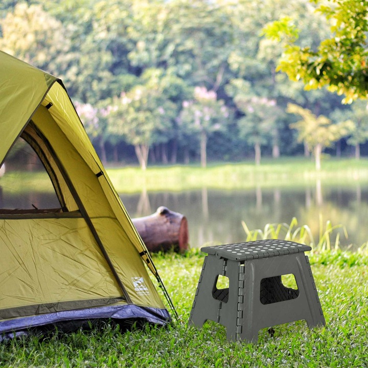 Сгъваем стол Northio, пластмаса, 45x6 см, капацитет 300 lbs