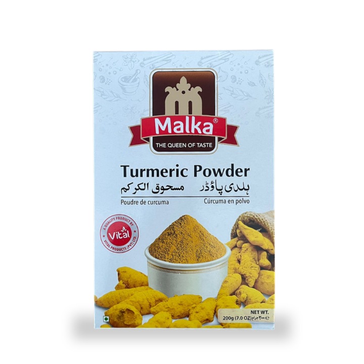 Turmeric pudră Malka, condiment auriu, 100g
