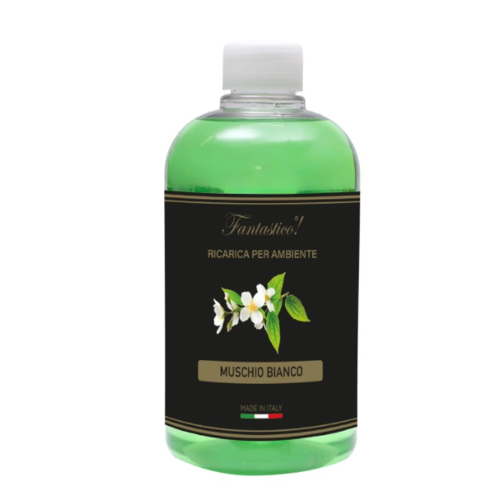 Rezerva odorizant camera Fantastico, Mosc Alb, 500ml