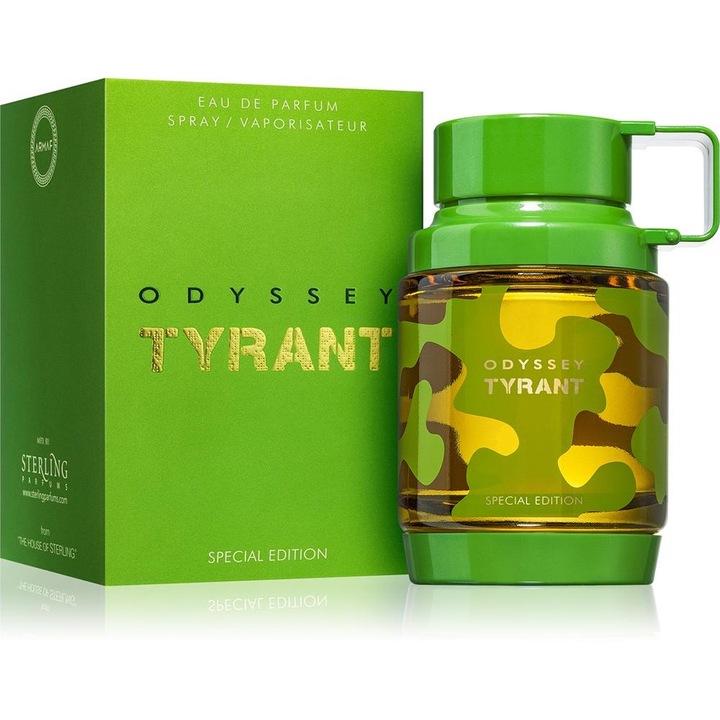 Eau de Parfum, Armaf, Odyssey Tyrant, fás-kaukázusi jellegű, 100ml, férfiaknak