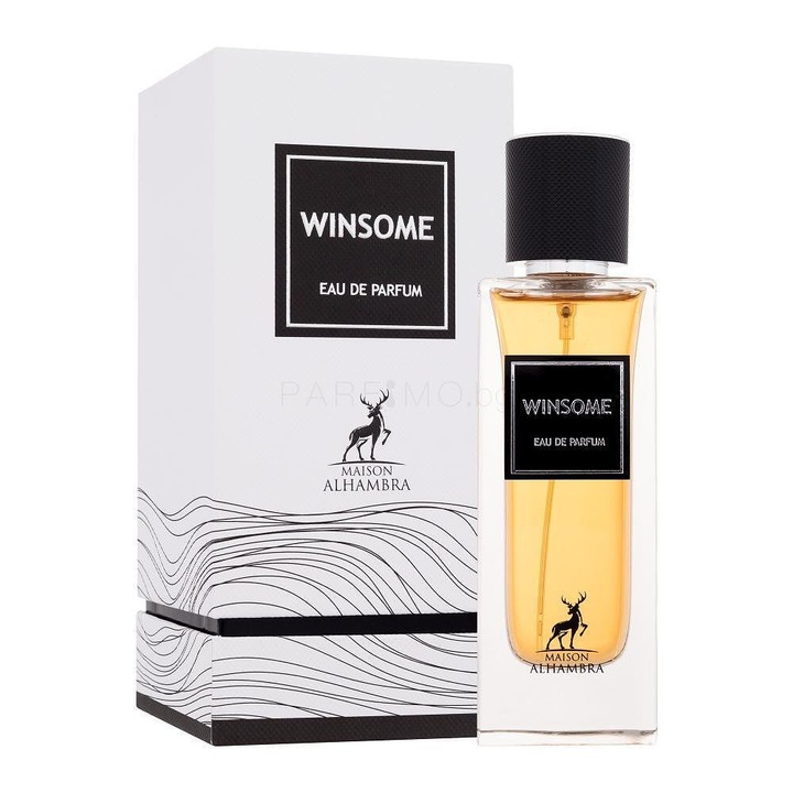 Maison Alhambra Winsome Eau de Parfum, unisex, 90ml, ámbrás-virágos, zöld, virágos