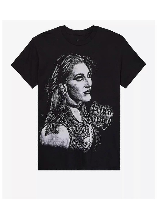 Tricou barbati, Rhea Ripley, portret unisex, multicolor, bumbac