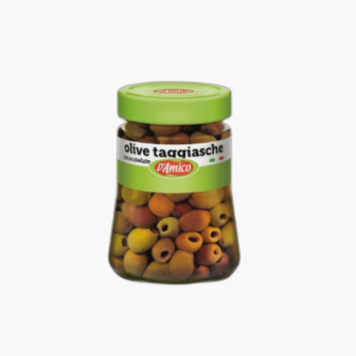 Masline Taggiasche in ulei de masline extravirgin D'Amico, 290g