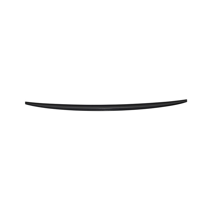 Eleron Portbagaj Auto idealSTORE, Compatibil Volkswagen Passat B7 2010-2014, Material ABS, Finisaj Negru Lucios Piano Black, Montaj cu Banda Dublu Adeziva, Rezistent UV, Usor de Montat