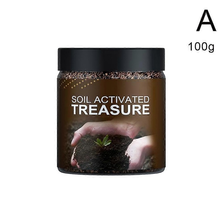 Activator de sol, 100g, pentru plante si flori, dimensiuni 5.1x7.1cm, 7x7cm