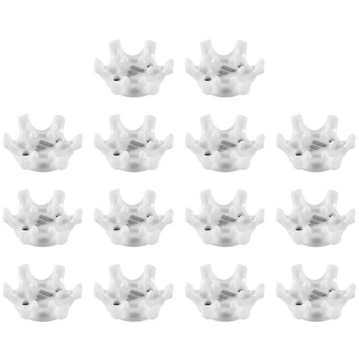 Set 14 Piese Cleme Golf, Alb si Gri, 2.8x2.8x0.8cm