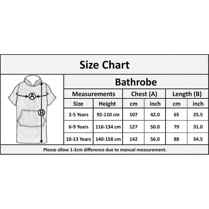 Halat de baie cu gluga pentru copii, 100% bumbac, rosu, 2-5 ani, set prosoape si halate