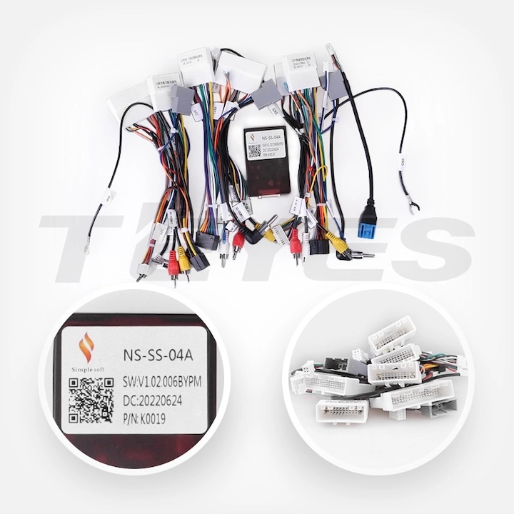 Cablu Plug&Play Teyes + Canbus dedicat Nissan X-Trail 3 T32 2013-2022 F2 C