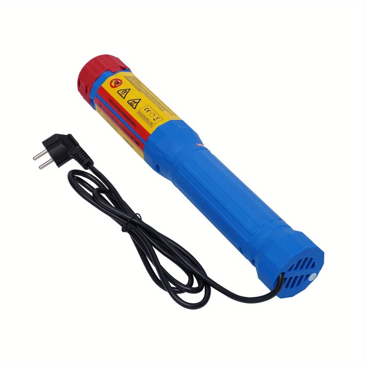 Incalzitor cu inductie, Set portabil de mana, 1100 W, 800°C, fara flacara, pentru demontare suruburi si piulite, Stecher UE, Albastru