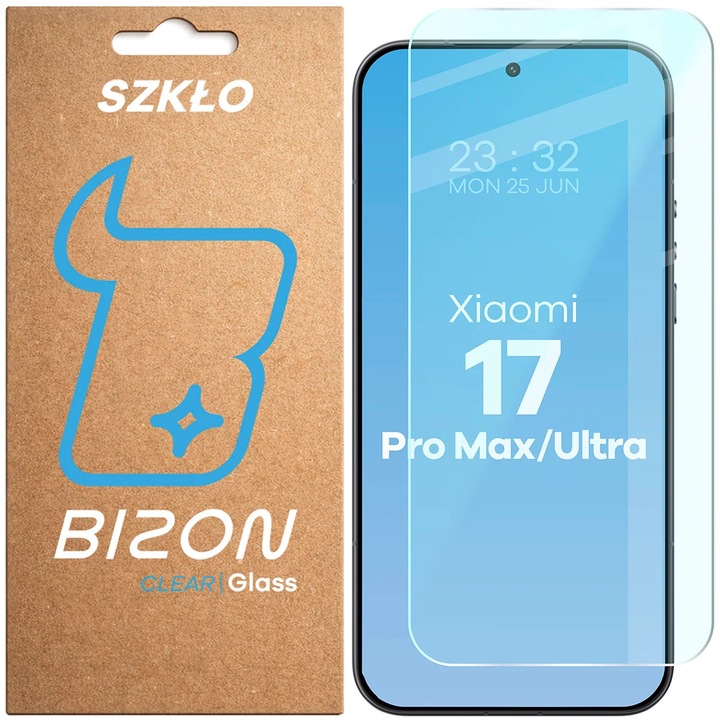 Sticla de protectie Bizon Glass Clear pentru Xiaomi 17 Ultra / 17 Pro Max