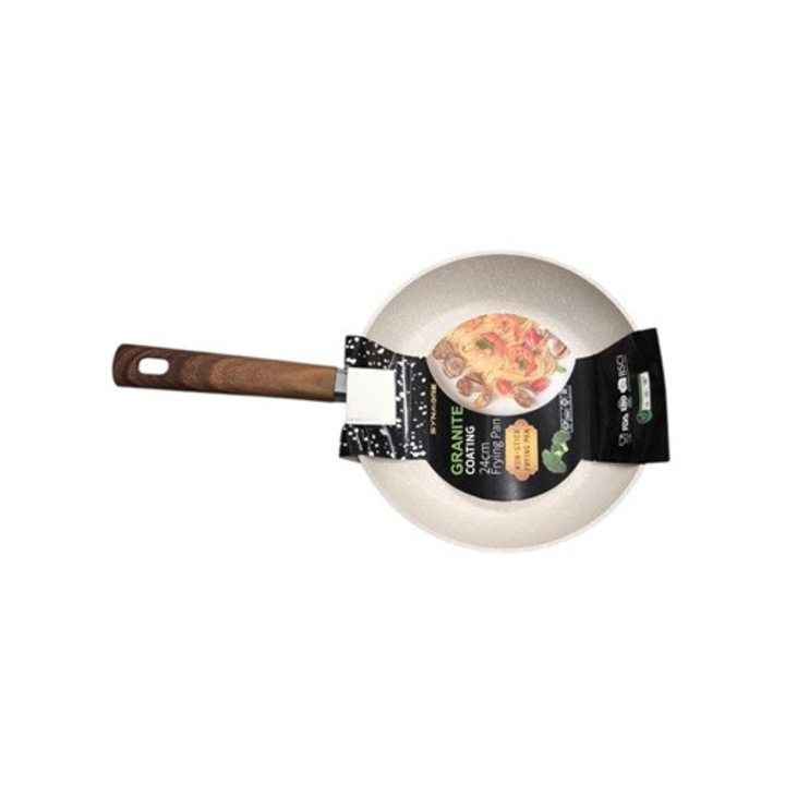 Clini univerzális serpenyő, gránit, 24 cm, minden hőforráshoz
