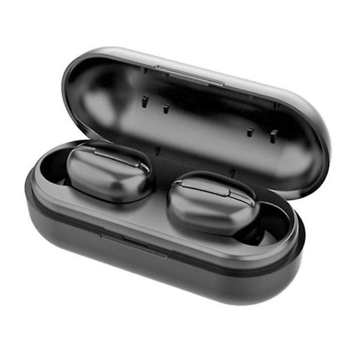 Vezeték nélküli fejhallgató, 80 nyelv, fordító, Bluetooth, fekete