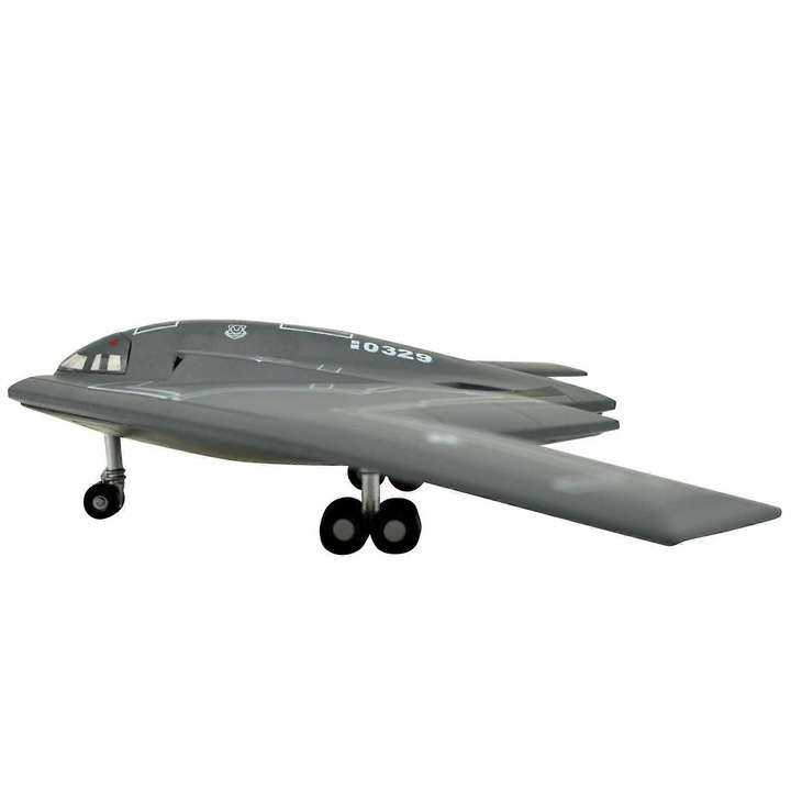 B-2 Stealth Bomber fém repülőgép modell 1:200, USA Légierő 2004, gyűjtői modell vitrinbe