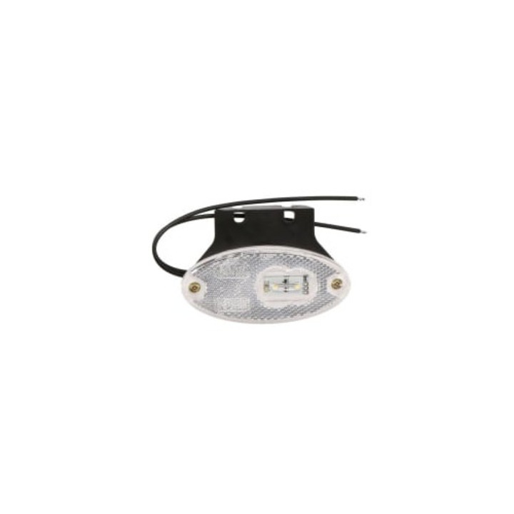 Lampa Gabarit Dreapta/Stanga Alb Led 12/24v (cu Balama)