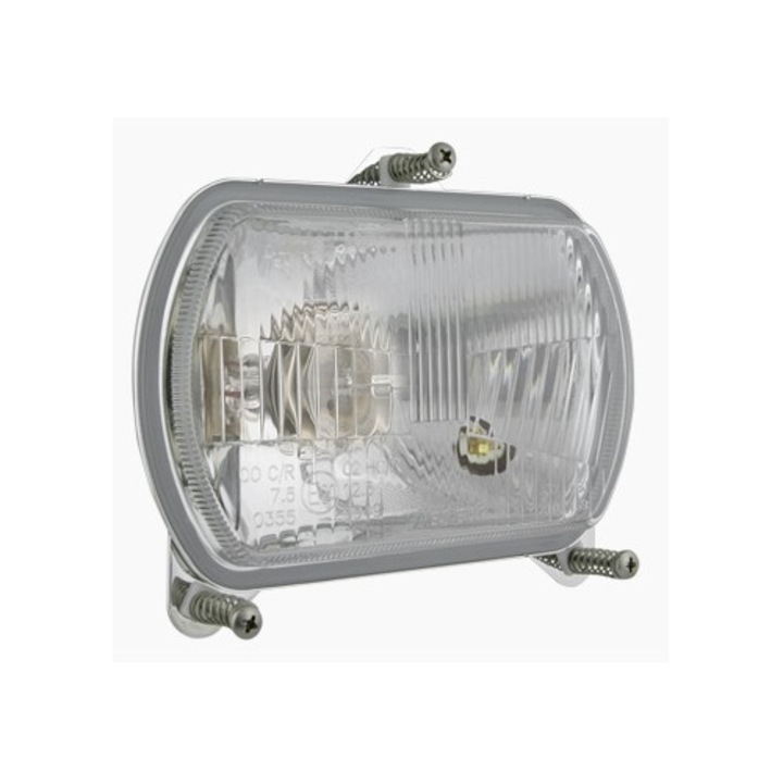 Far Dreapta/Stanga (r2/T4W Garnitura Principala A Becului Bec De 12v Culoare Insert: Cromat) Case Ih 2000 Farm, Eicher 3