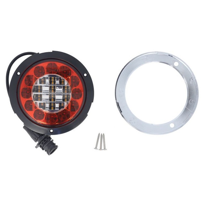 Lampa Spate Dreapta/Stanga (led 12/24v Cu Semnalizare Cu Lumini Frana Lumini Parcare/Pozitie Fara Reflector Lungime Cabl