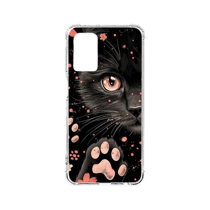 BestCase® Husa Anti Shock Compatibila cu Samsung Galaxy S20 FE, Black Cat, 754423 AS 2014