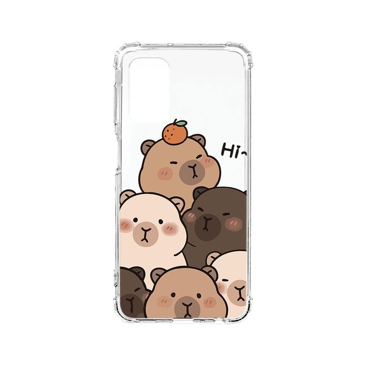 BestCase® Husa Anti Shock Compatibila cu Samsung Galaxy S20 FE, Cute Kawaii Capybara Cartoon, 754423 AS 2022