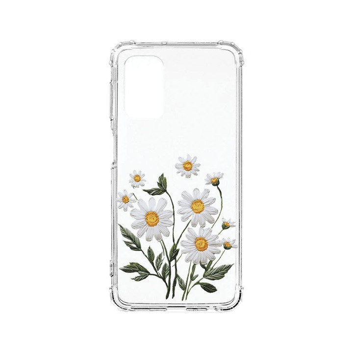 BestCase® Husa Anti Shock Compatibila cu Samsung Galaxy S20 FE, Floral - Minimalist Daisy, 754423 AS 2030