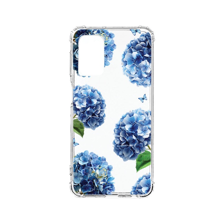 BestCase® Husa Anti Shock Compatibila cu Samsung Galaxy S20 FE, Floral - Cute Hydrangea, 754423 AS 2077