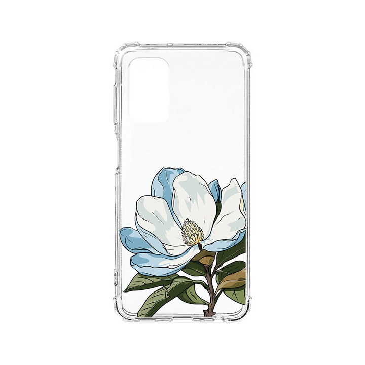 BestCase® Husa Anti Shock Compatibila cu Samsung Galaxy S20 FE, Floral - Blue Magnolia, 754423 AS 2050