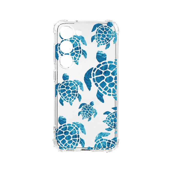 BestCase® Husa Anti Shock Compatibila cu Samsung Galaxy S21 FE, Summer Turtles, 1118479 AS 2024